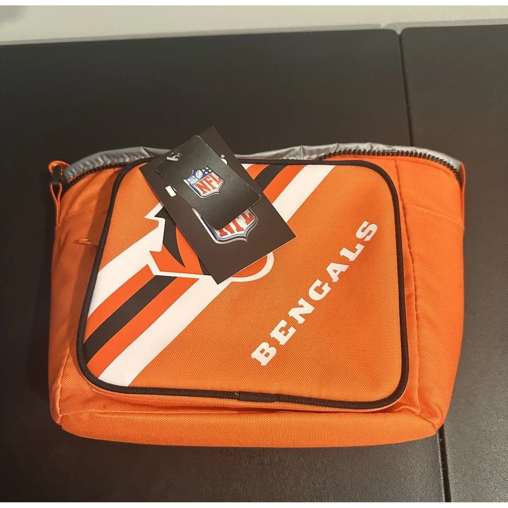 NWT IGLOO Cincinnati Bengals Square Lined 4-Pack Cooler